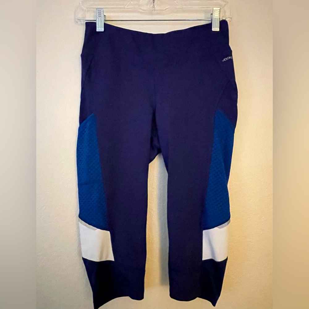 Purple and Blue Athletic Leggings